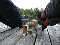 A bit of beer.