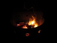 The unescapable campfire.